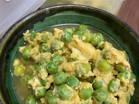 豆のたまごとじ（圧力鍋でスピード副菜）